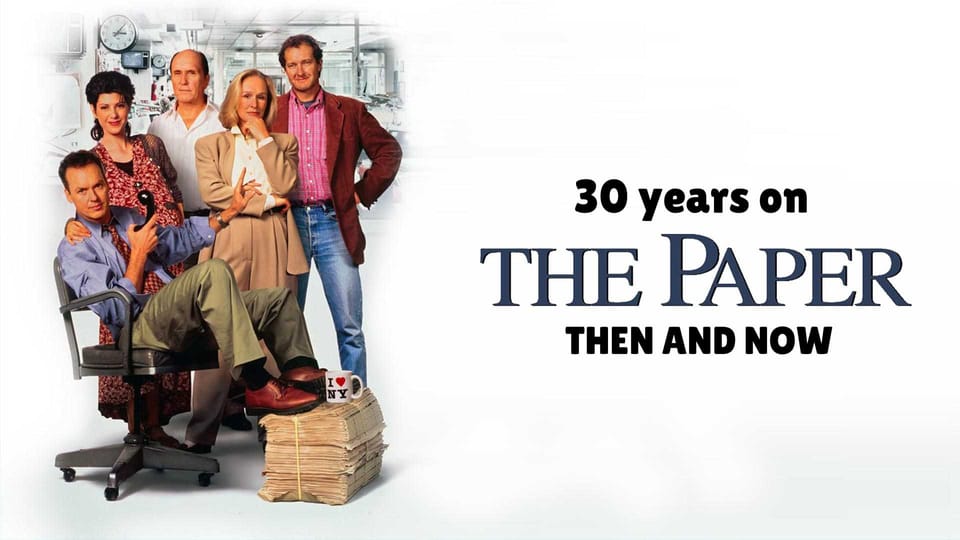Cast of The Paper (1994) Then and Now: 30 Years Later!